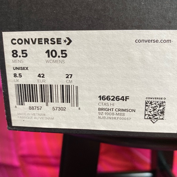 Chuck Taylor All Star Bright Crimson - Picture 6 of 12